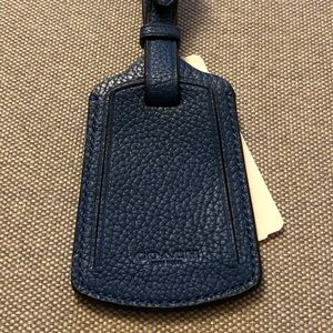 Coach Luggage Tag